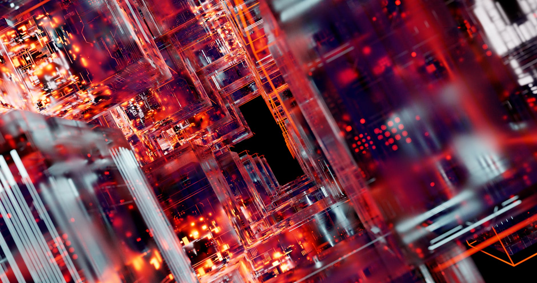 blockchain technology abstract